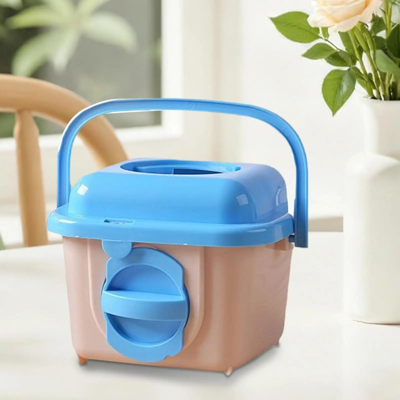 Hamster Carrier Portable Transport Crate with Handle Breathable Small Animal Cage for Hamster Gerbil Chinchilla Hedgehog Ferret Qme
