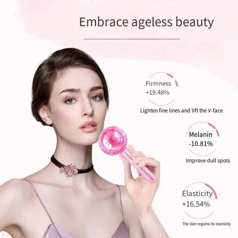 Box Ice Wave Beauty Ball Hockey Energy Crystal Facial Cooling Qme