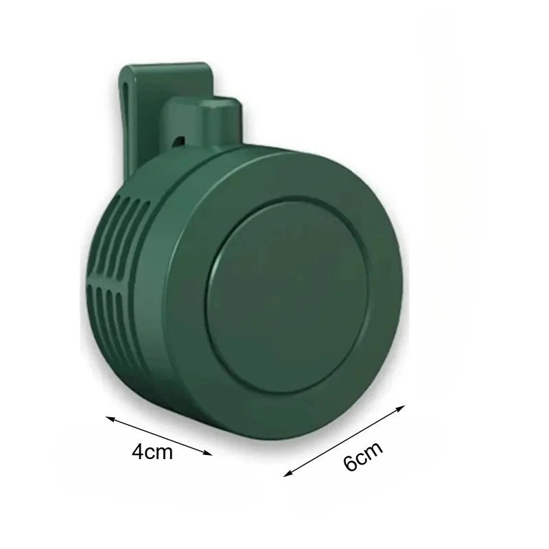360° Rotatable Clip-on Fan Ultra Quiet USB Powered Mini Portable Fan for Home Outdoor Camping Office Dorm Qme