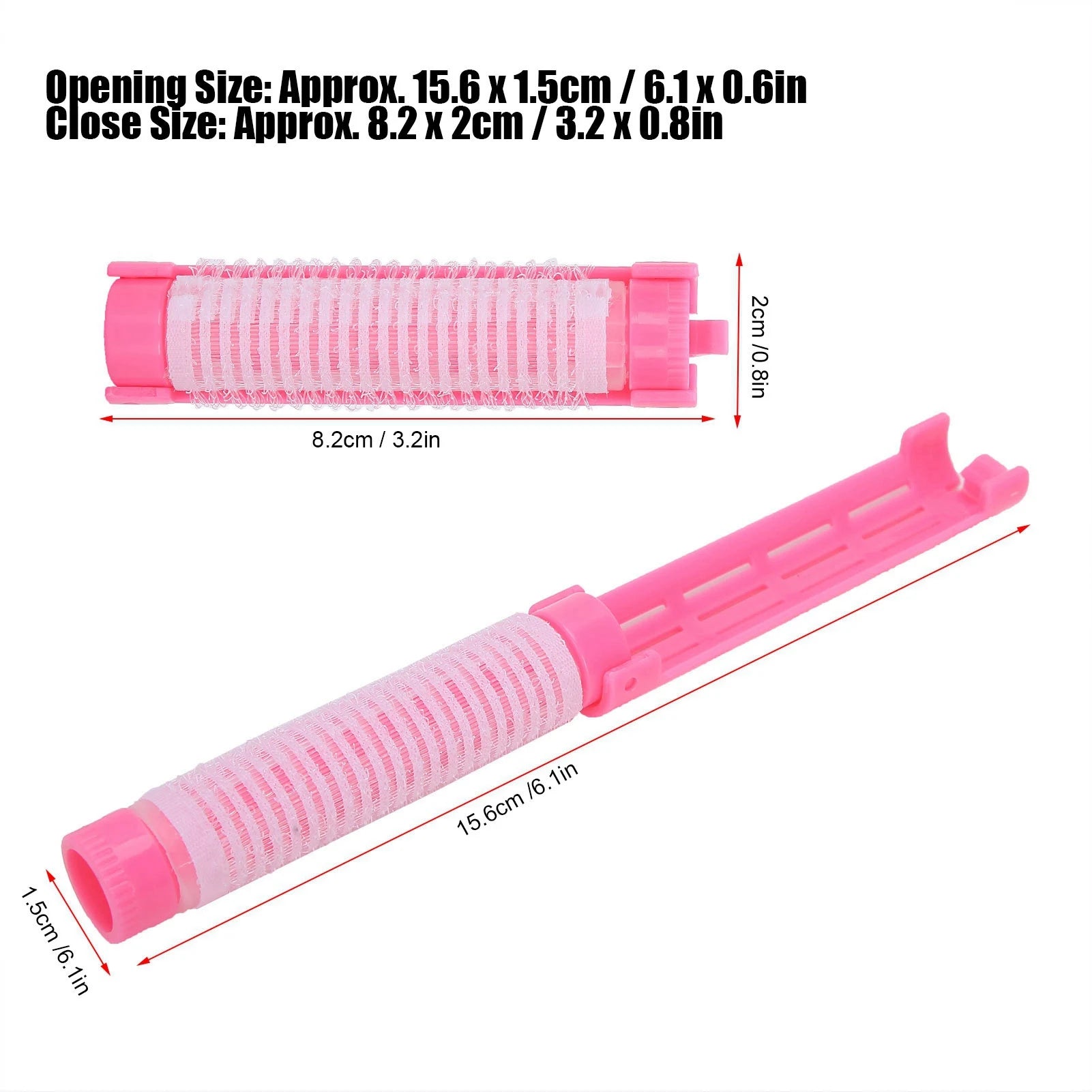 20pcs Hair Perm Rods Perming Rod Hair Roller Curler Hairdressing Tool Kit Perm Rods Tool Hair Styling Tool Qme