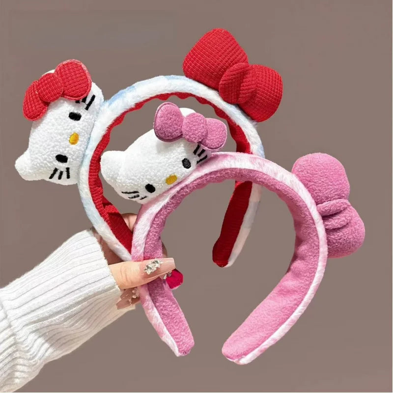 Hellokitty Cute Cartoon Headband Versatile Washing Face Applying Qme