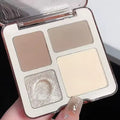 Natural Stereoscopic Face Powder Palette Matte Bronzer Contour Qme D7-07-XIAOYUMI