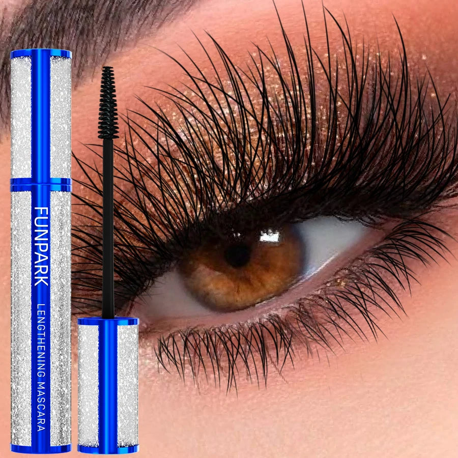 Black Eyelashes Lengthening Mascara Waterproof Lash Eyelash Curling Qme