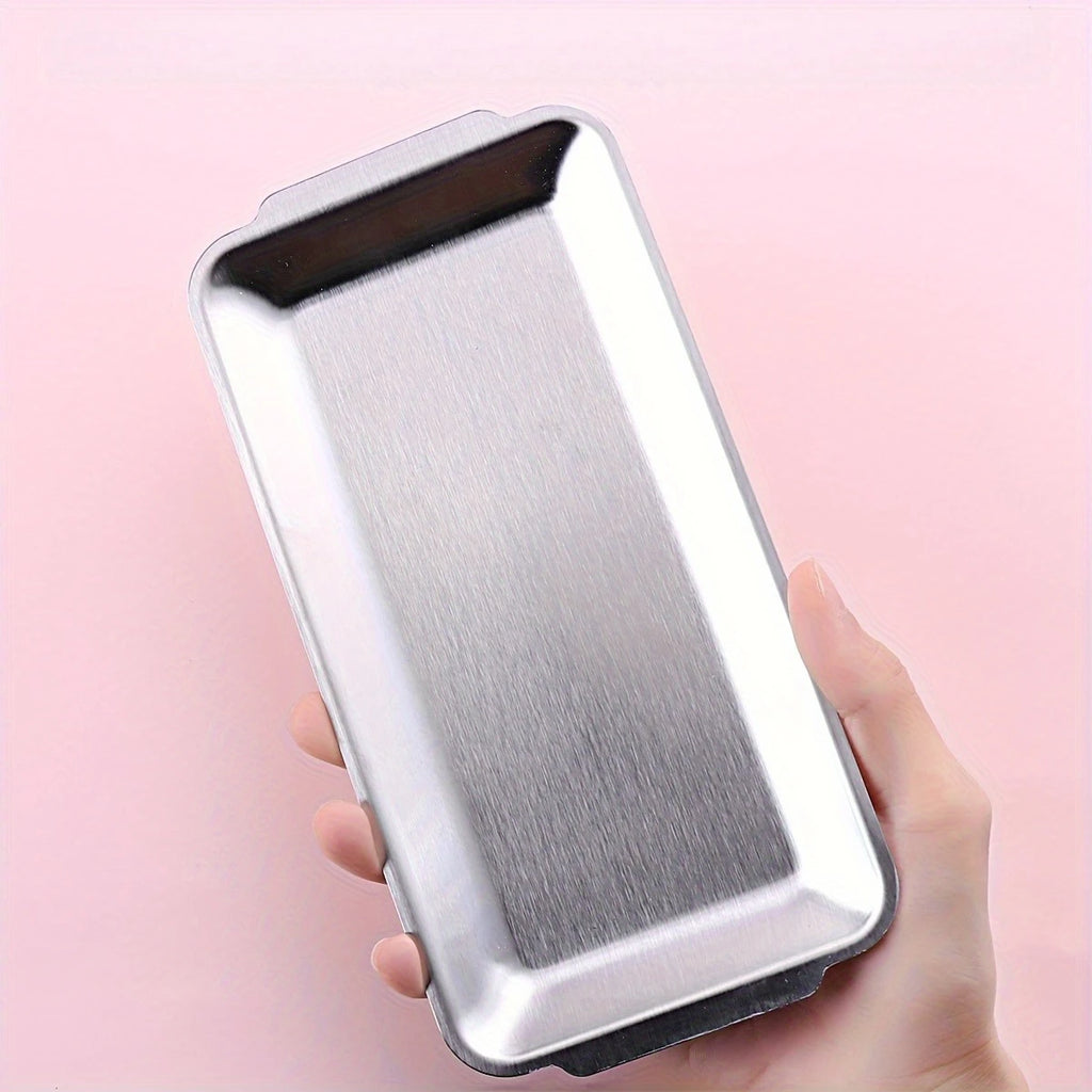 Square storage tray, multi-purpose nail tool storage tray, nail clipper tray, nail studio desktop tool storage tray, Qme