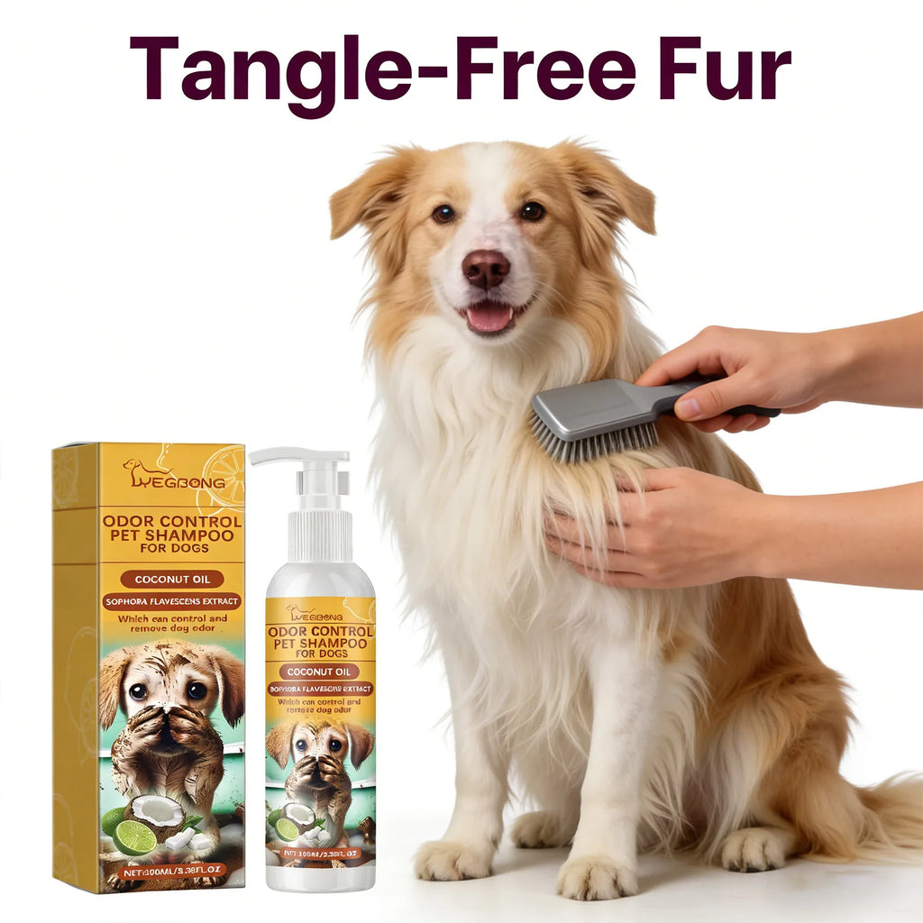 Hypoallergenic Dog Shampoo Removing Stain Eliminate Body Odors Relieve Itching Smooth Hair Without Tangling Pet Cleaning Shampoo Qme
