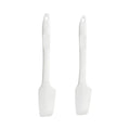 Silicone Jam Shovel Can Opener Cream Spatula Cake Honey Kitchen Qme 2PCS White