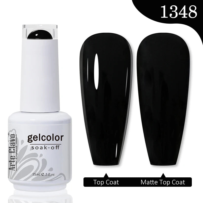 Arte Clavo Base Coat Gel Nail Polish Functional Remover UV LED Lamp Qme 1348