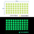 Luminous Wall Stickers Kids Rooms Dots Stars Ceiling Decals Glowing Qme 2CM 50 stars