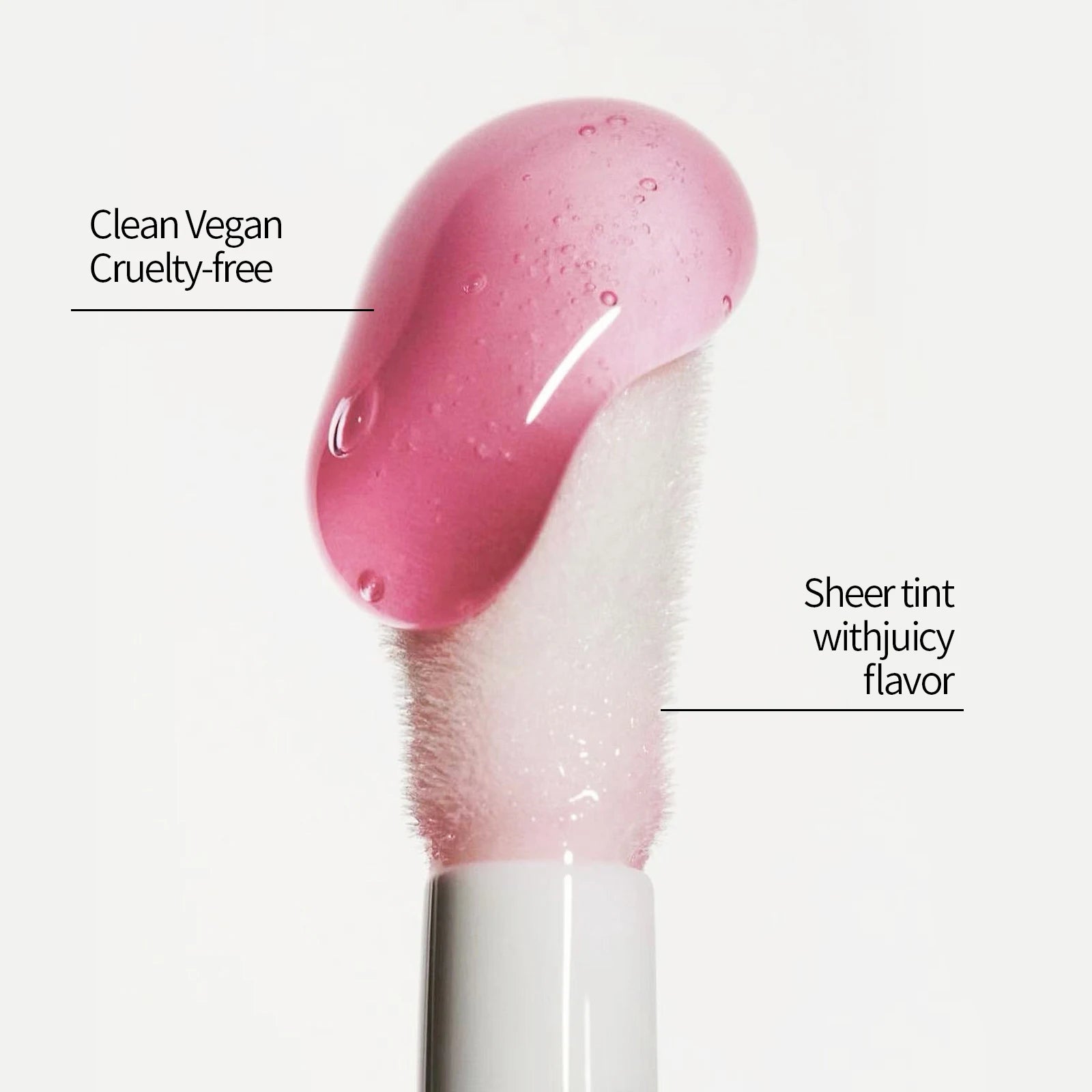 Black Brin Jelly Lip Oil Moisturizing Lip Gloss Lip Plumper Color Changing Nutritious Transparent Cherry Mineral LipOil Tinted Qme