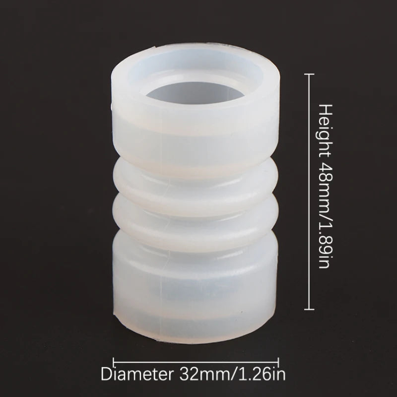 .1 Piece Silicone Sealing Tube Soft Serve Ice Cream Machines Accessory Elastic Corrugate Pipe Ring Spare Part New Fitting. Qme