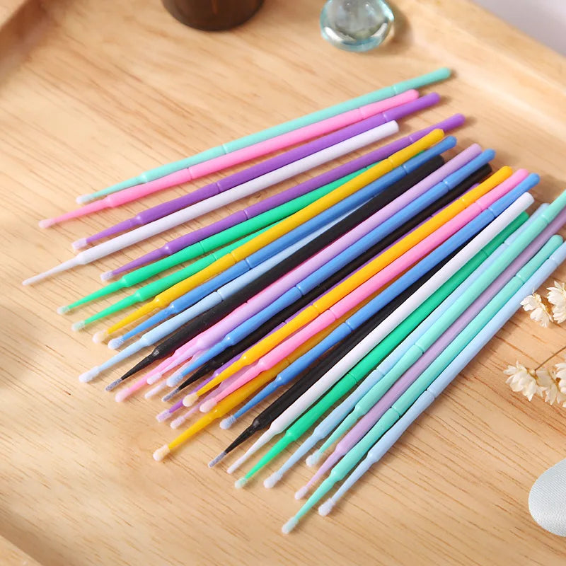 Disposable Microbrush Eyelashes Extension Individual Lash Removing Qme