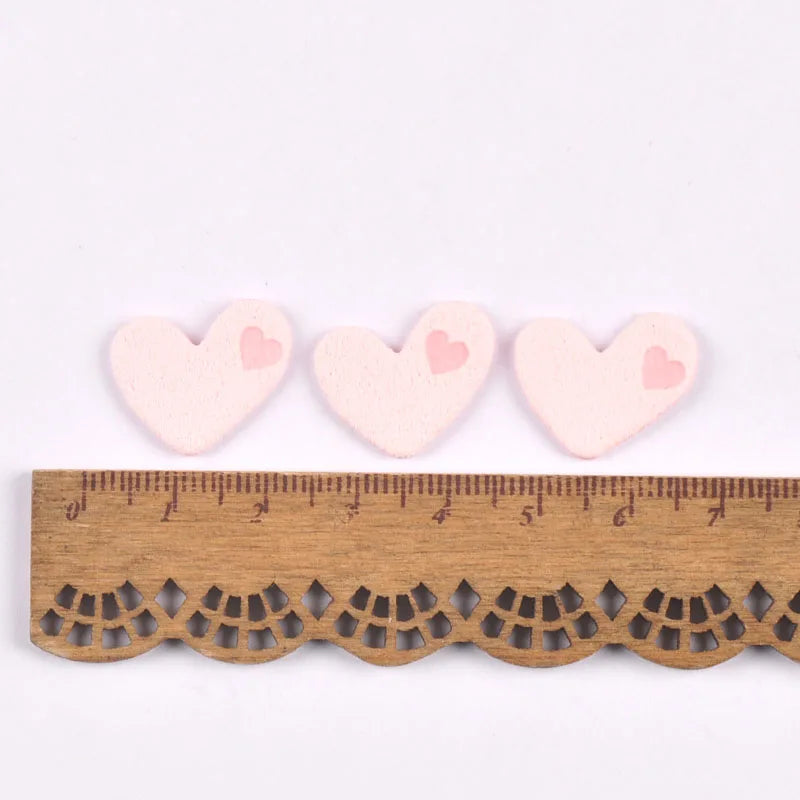 50Pcs Heart Pattern Love Embossing Leather Labels Clothes DIY Sewing Accessories Garment Supplies Banner Handwork Tags c3508 Qme 2