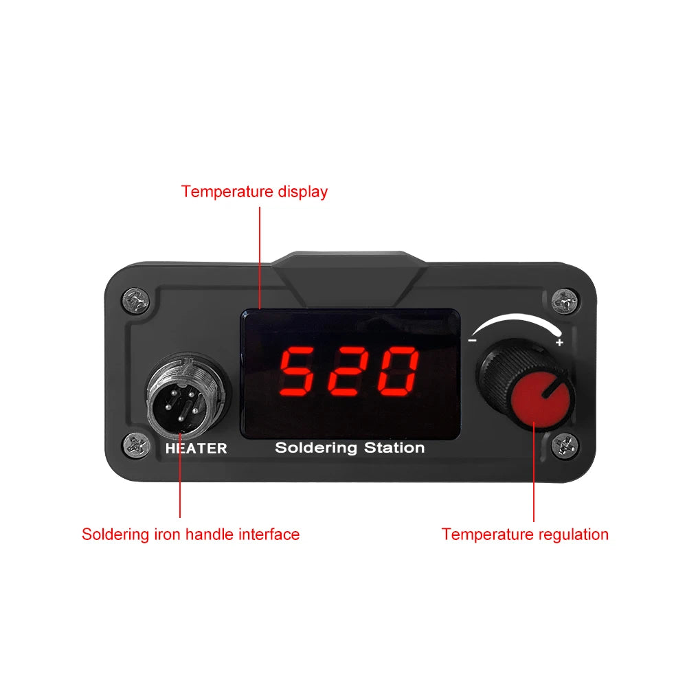 Lefavor T12 Soldering Iron Station Multi-function Portable Bga Rework Qme