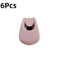 2 4 Fishing Rod Holder Fixer Clip Pole Compact Design Qme 6Pcs Pink