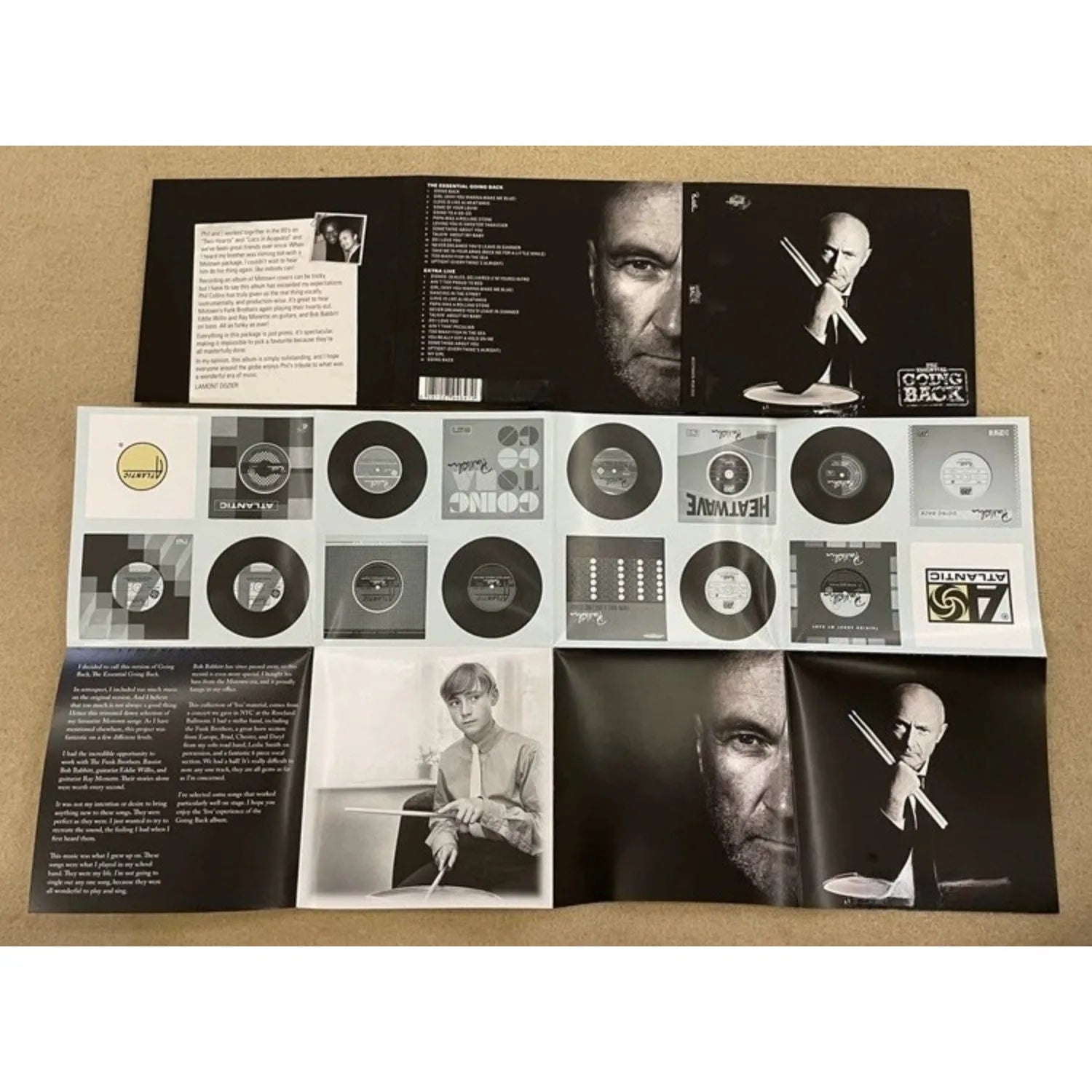 Pop-Rock Greatest Hits 2CD Album (70s-90s) | Black-and-White Drummer Portrait Deluxe Collector’s Edition with Rare Recordings Qme