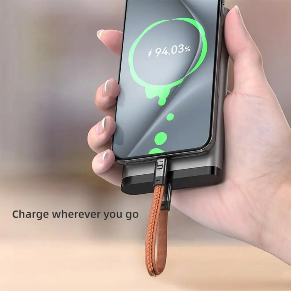 PD240W Keychain Short USB4.0 Data Cable Portable Keychain Kit 40Gbps USB C to Type C Charging Cable for Laptop Xiaomi Iphone Qme
