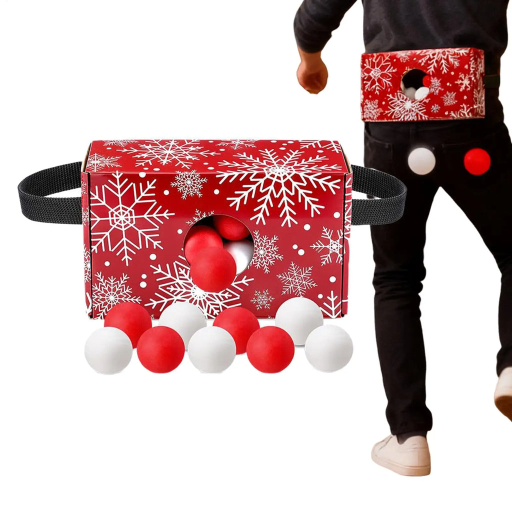 Shaking Balls Game Christmas Toys with Balls Multiplayer Party Swing Game Set for Kids Adults Boys Girls Thanksgiving Holiday Qme