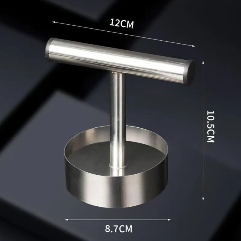 Stainless Steel Hamburger Patty Machine Press Mold Household Qme 1set
