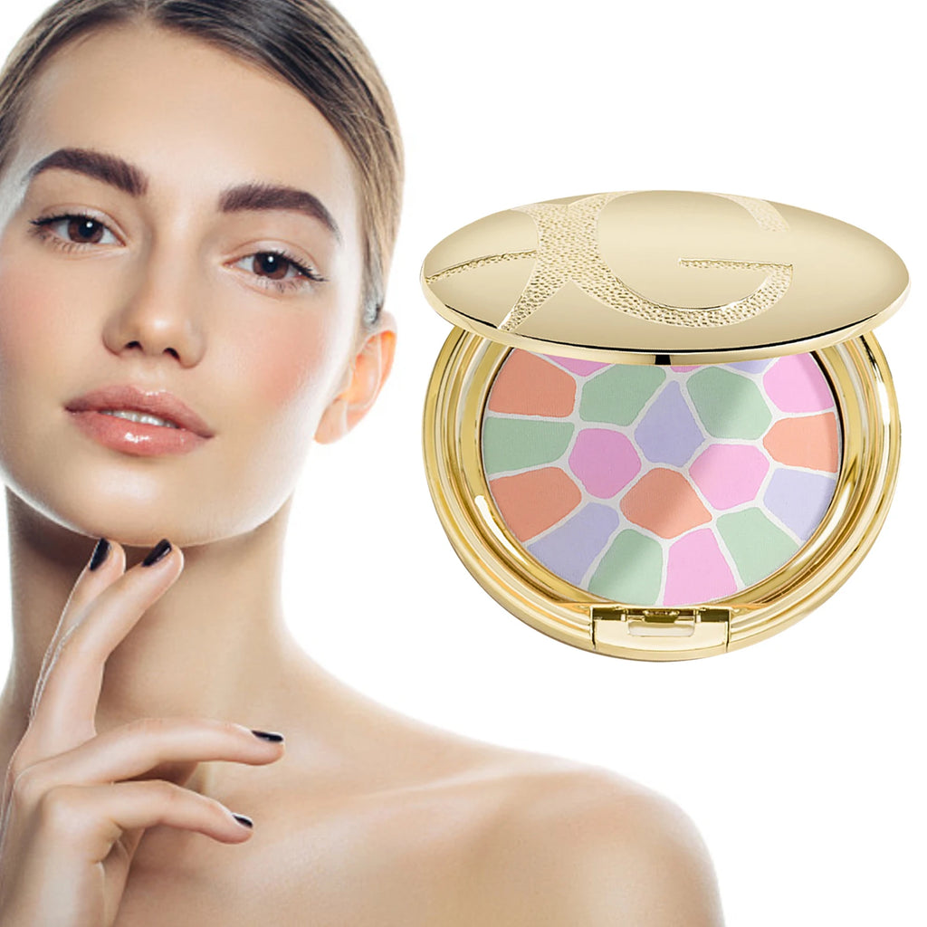 Blush Palette Makeup Multi-colored Bright Light Long Lasting Natural Qme