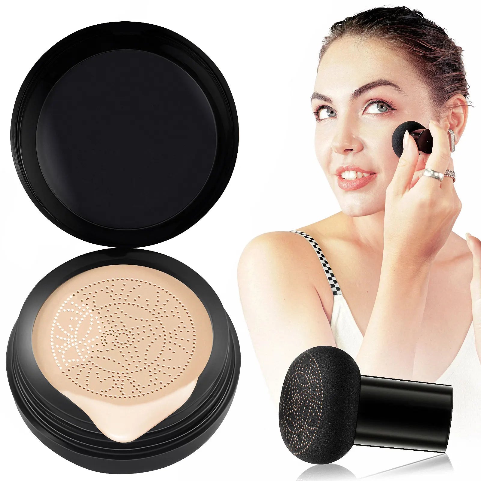 Air Cushion CC Cream BB Foundation Makeup Moisturizing Liquid Qme