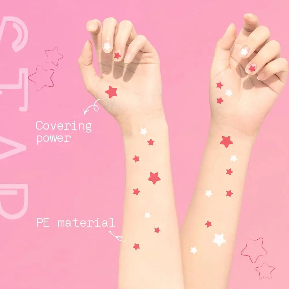 240Pcs Cute Star Acne/Pimple Patch Acne Treatment Stickers Invisible Acne Stars Cover Face Spot Removal Pimple Patch Skin Care Qme