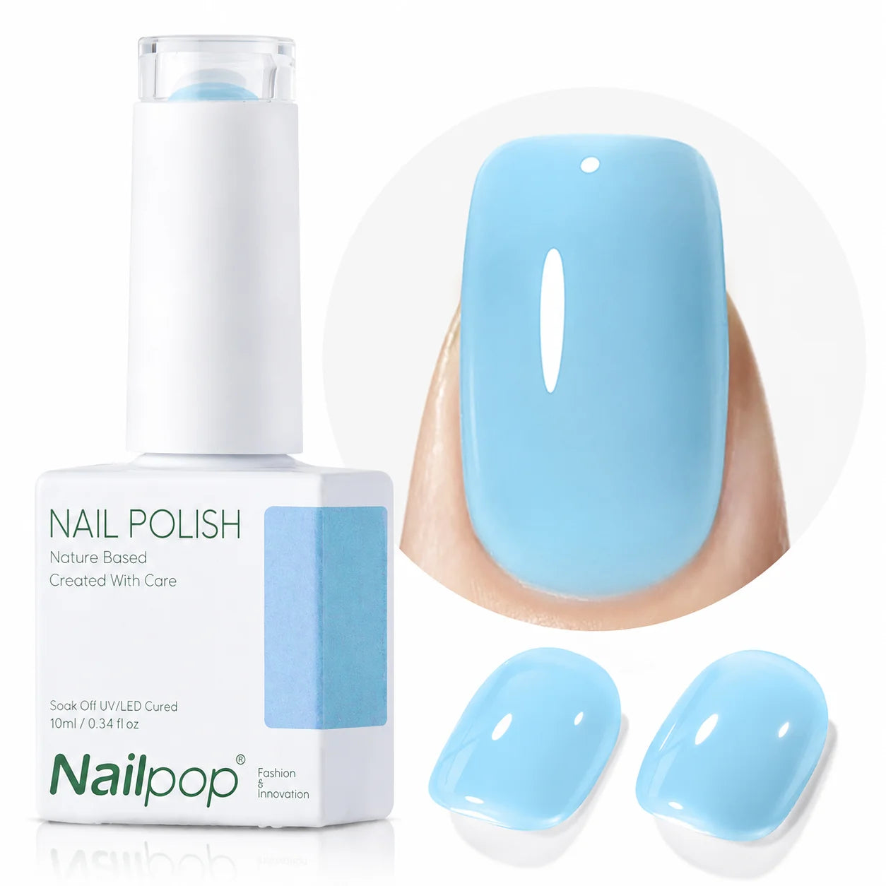Nailpop Summer Dopamine Gel Polish 20 Colors 8 12 Builder Nail Art Qme B-006 10ml