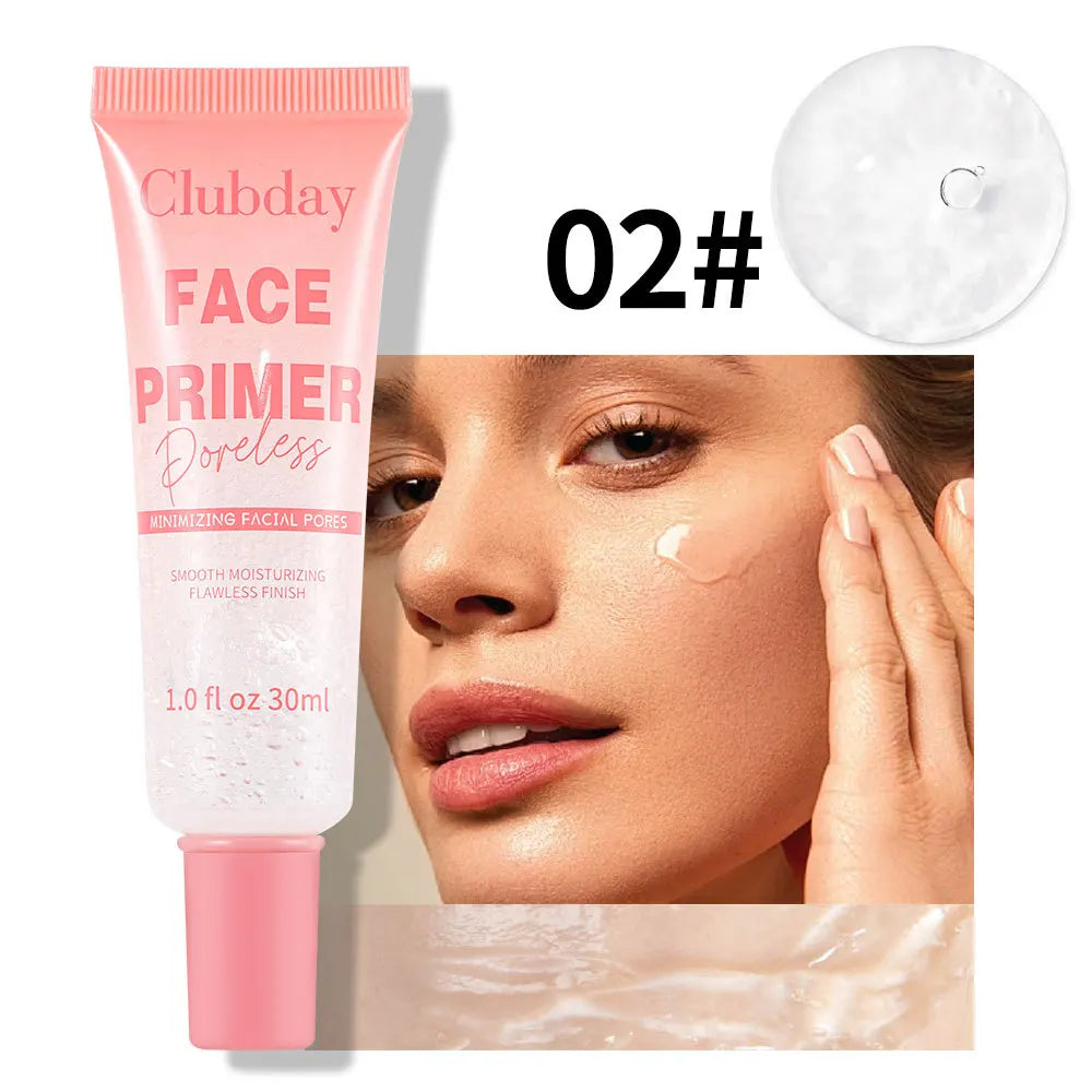 Makeup Primer Moisturizing Nourishing Face Invisible Pores Soft Tube Qme 02