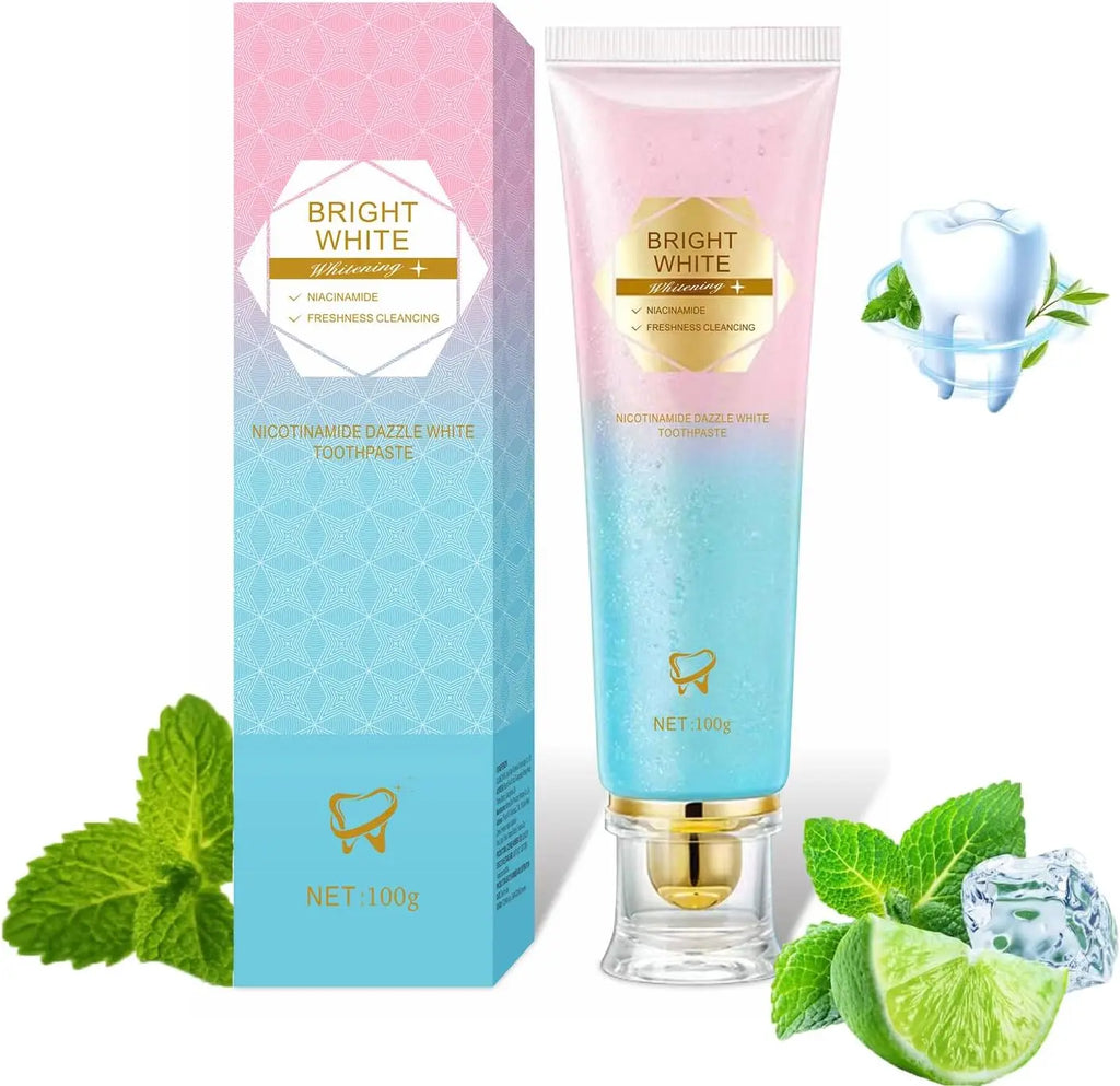 Niacinamide Whitening Toothpaste Intensive Whitens Teeth Protects Qme