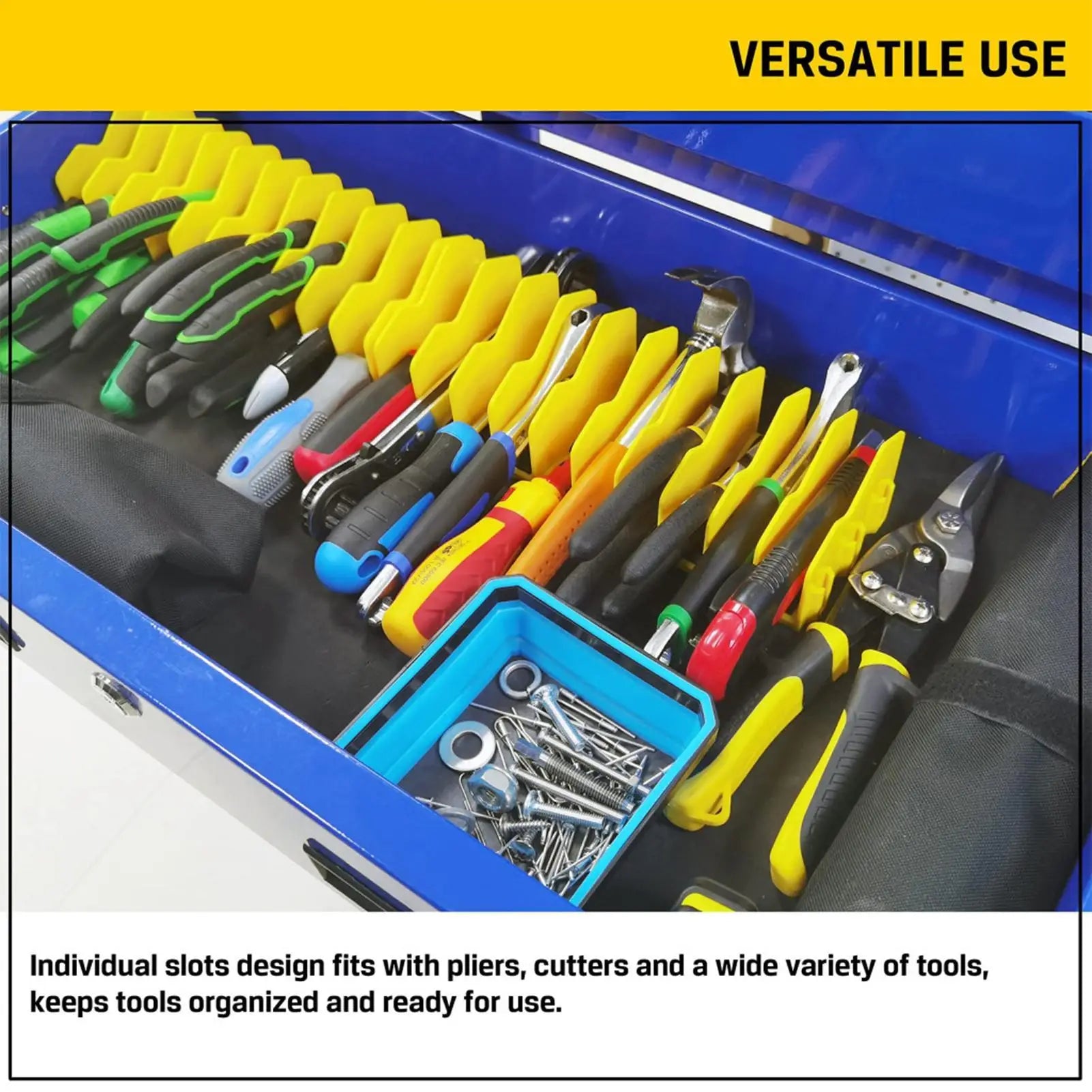 Plier Organizer Plier Holder and Cutter Organizer Sturdy Plier Storage Holder Tools Set Toolbox Storage for Cutters Hammers Hand Qme