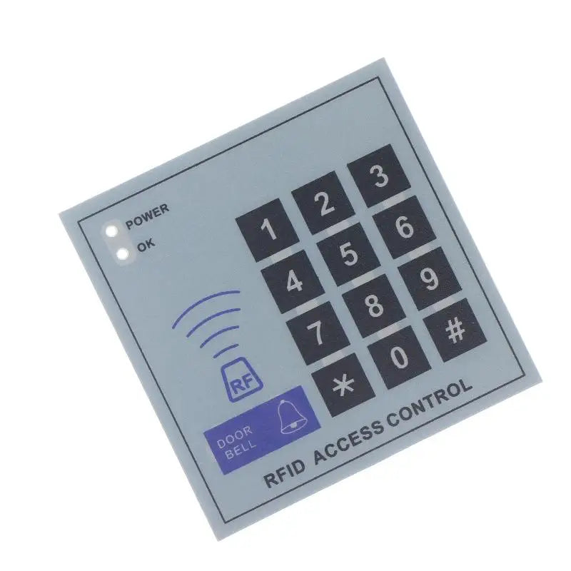 Keypad Mask Panel Coating IC ID Access Control System Device Machine Qme