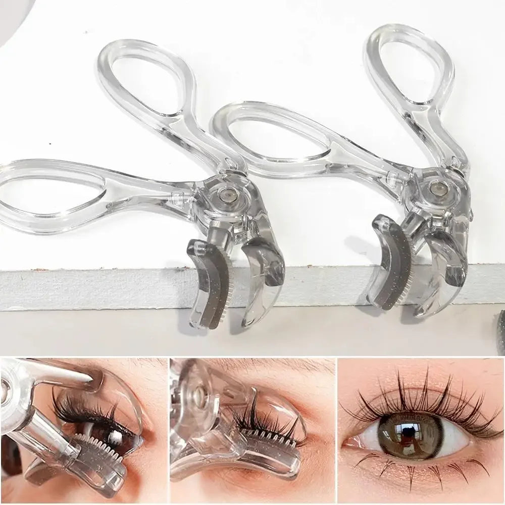 Dual-type Eyelash Curler Comb Wide Partial Clip Options Waterproof Qme