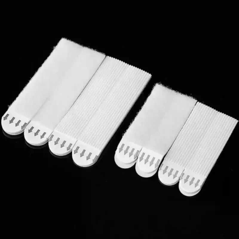 4/12pcs Tape Double Sided Strips Adhesive Hanging Mounting Picture Wall Stickers Sticky Removable Duty Heavy Pads Sticker Poster Qme