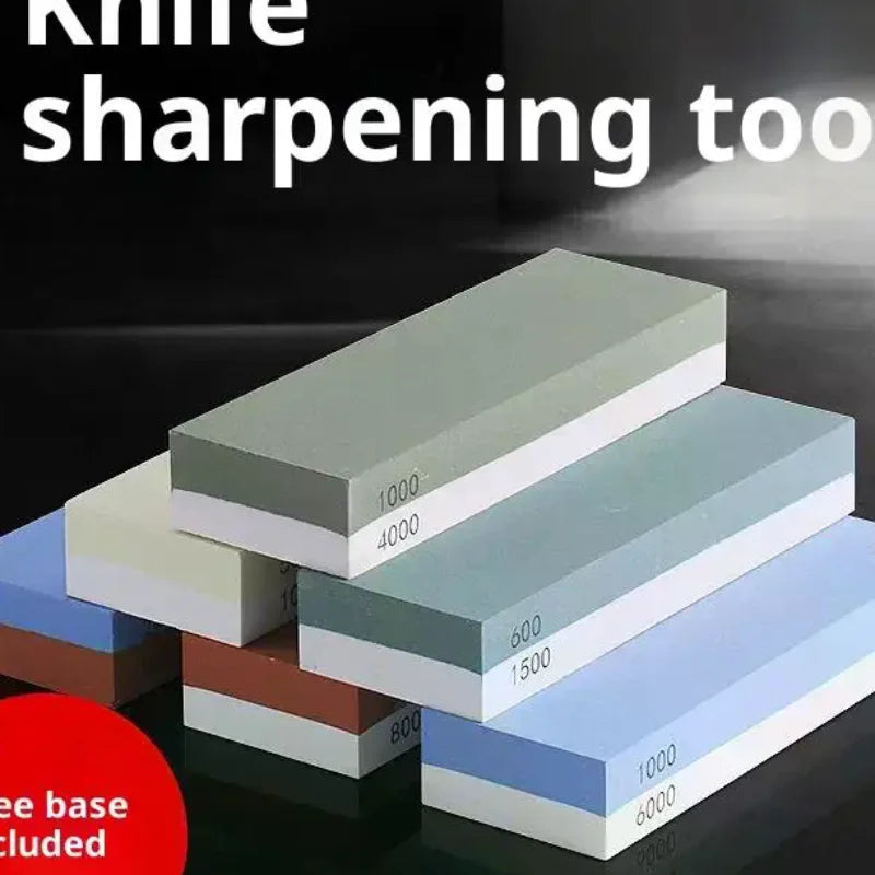 400 1000 3000 4000 8000 Grit Whetstone Knife Sharpening 2 Side Carbon Qme
