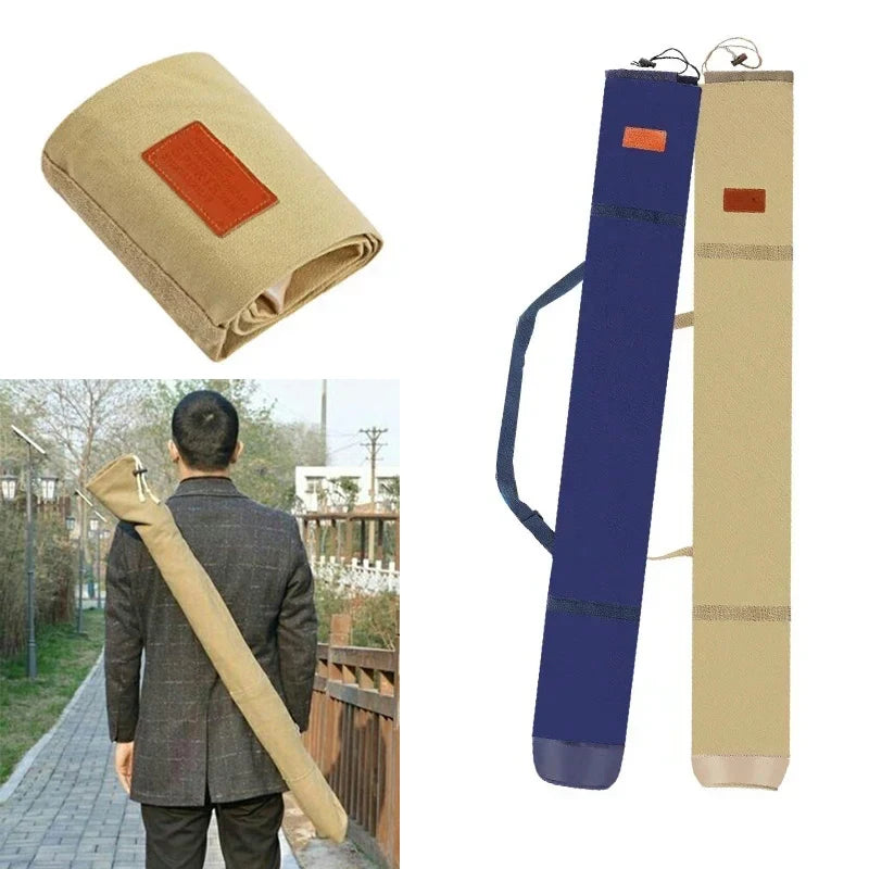 Folding Portable Fishing Rod Large-capacity Bag Umbrella Thickening Qme