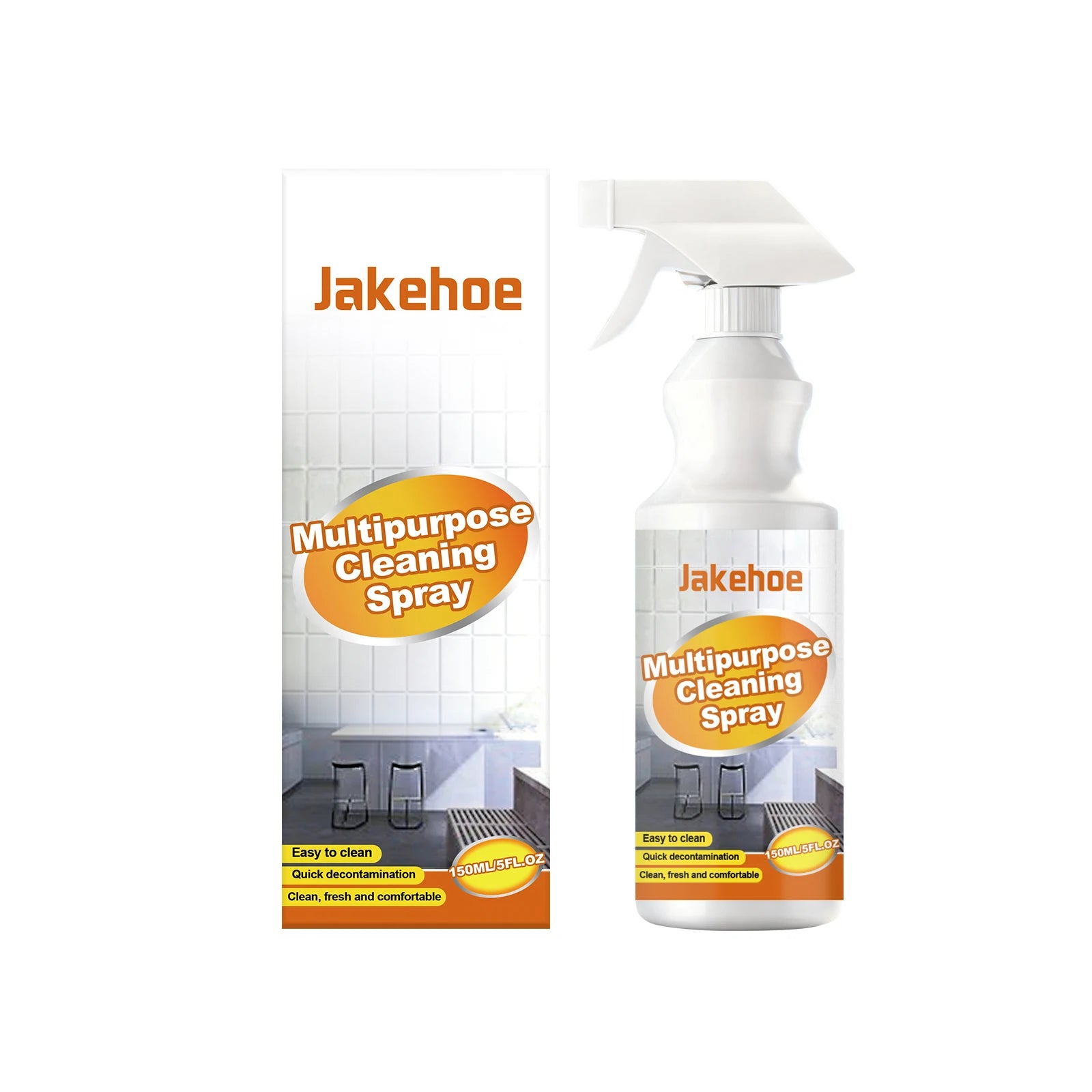 Multipurpose Cleaning Spray Removing Oil Stains & Dirt Restore Luster Polishing Quick Decontamination Ovens Cleaning Foam Spray Qme 150ml Boxed
