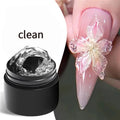 3D Multigel Non Stick Hand Extension Nail Carved Gel Polish 5D Qme 02