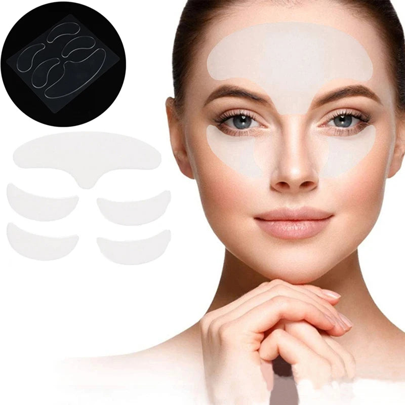 Facial Neck Patch Improve Skin Firmness Anti Wrinkle Stickers Qme