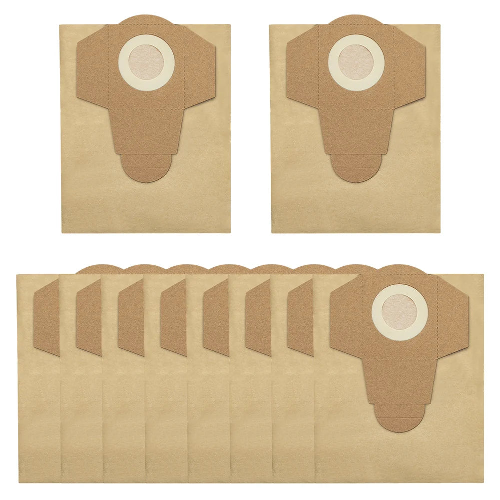 5/10 X Dust Collection Bag For TC-VC 1825 Wet And Dry Vacuum Cleaner / For Power X-Change 25L Cordless Wet Dry Vacuum Cleaner Qme 10 PACK