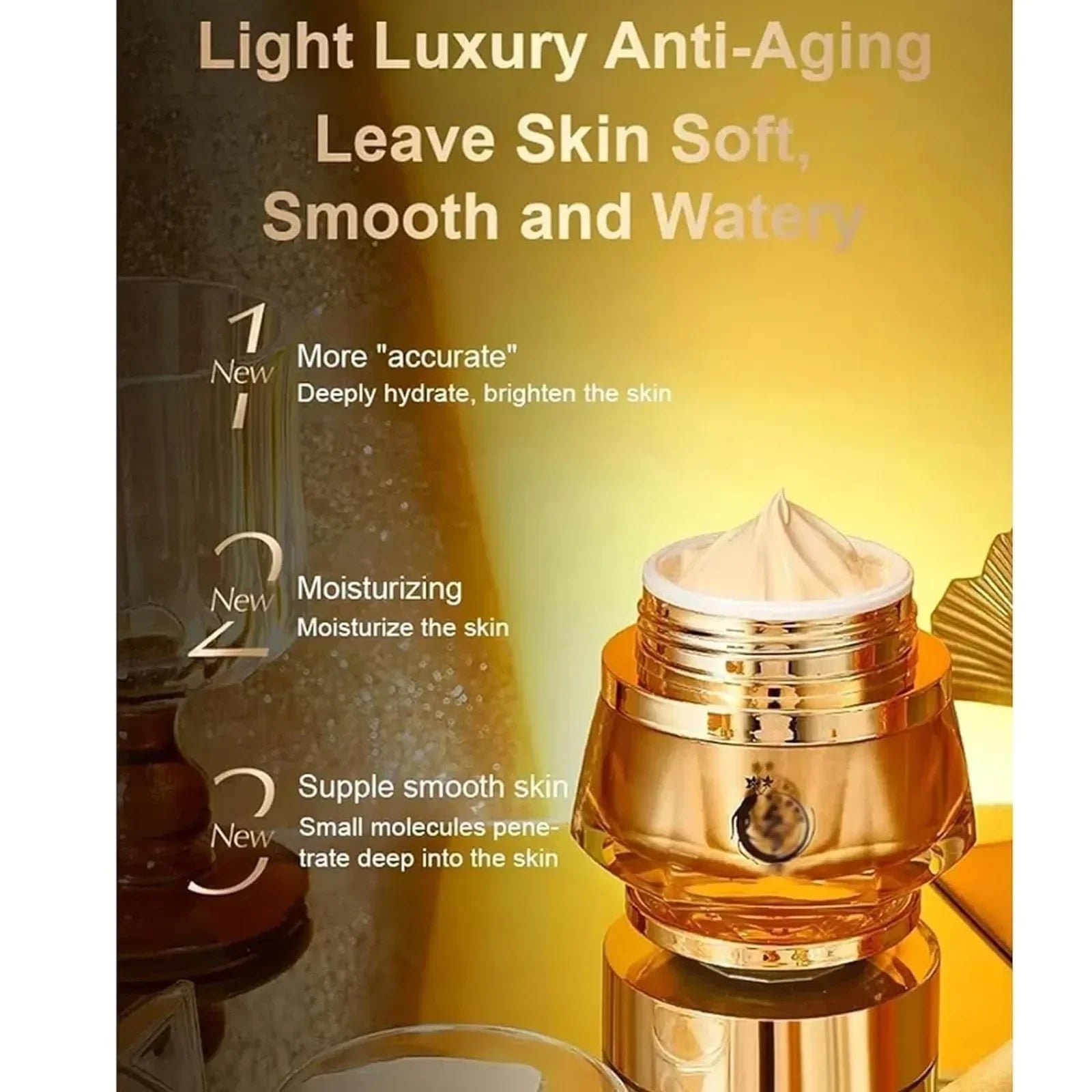 Ginseng Ganoderma Anti-Wrinkle, Ginseng Face For Dry And Aging Skin Anti-Wrinkle Tightening Sagging Skin Reduce Fine Lines Qme
