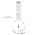 Mini Glass Nail Polish Bottle Brushes Empty Gel Packaging Refillable Qme Default Title