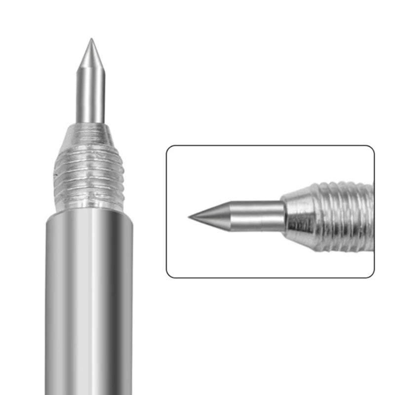 Alloy Scribe Pen Carbide Scriber Metal Wood Glass Tile Cutting Marker Qme