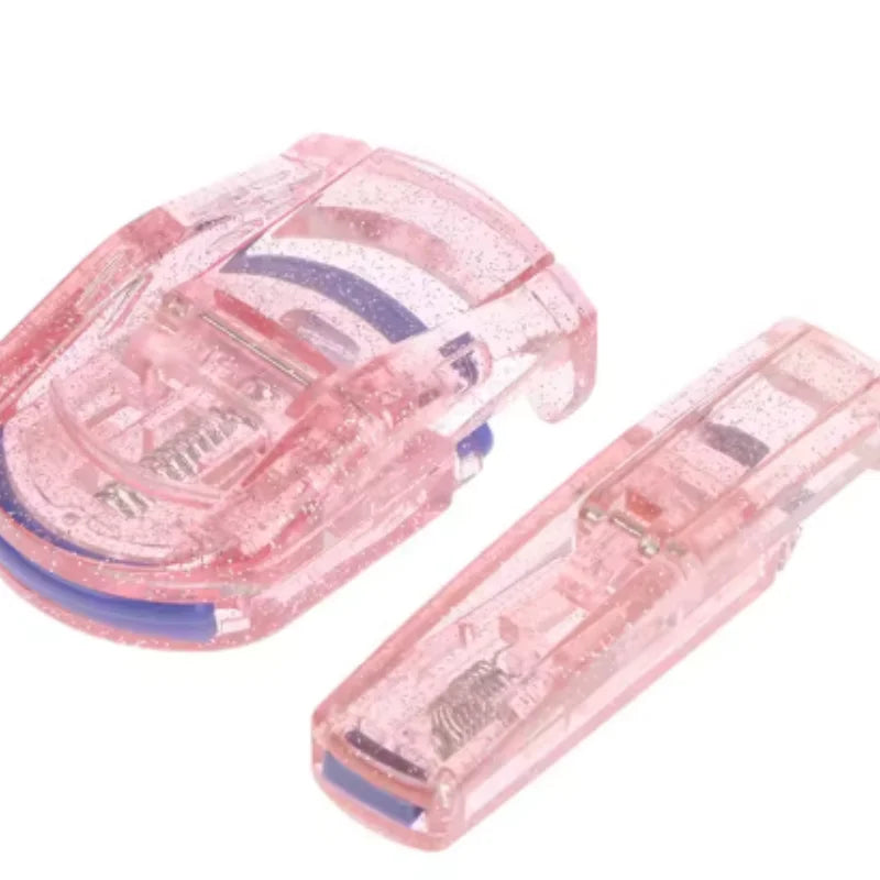 Makeup Accessory Eyelash Curler False Eyelashes Auxiliary Portable Eyelash Curling Clip Mini Cosmetic Beauty Tool Qme a set