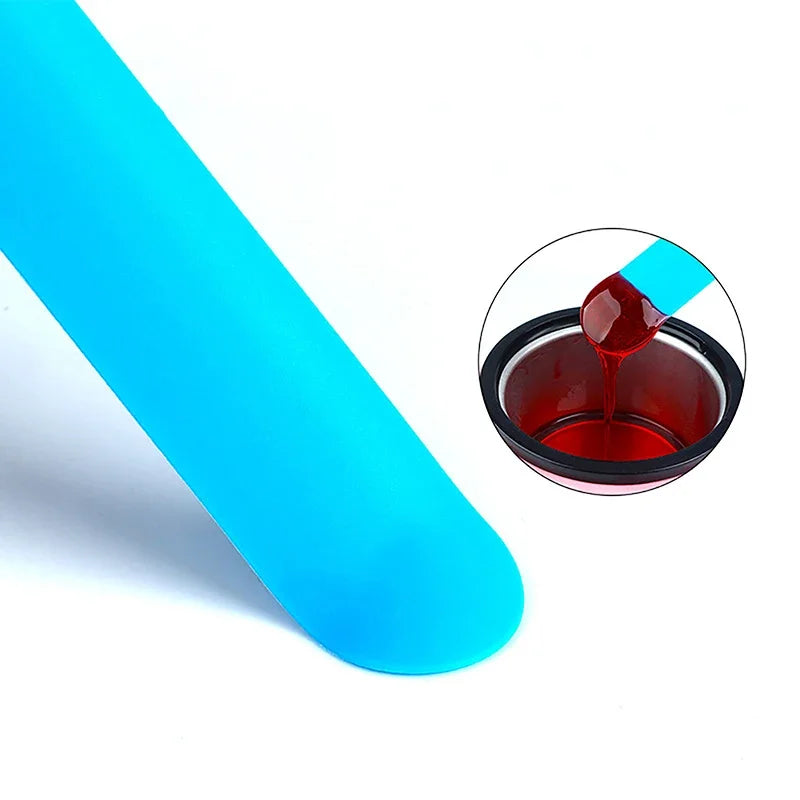 Silicone Cosmetic Waxing Spatulas Non-Stick Hair Removal Sticks Body Wax Applicator Scraper Wax Applicator Sticks Qme