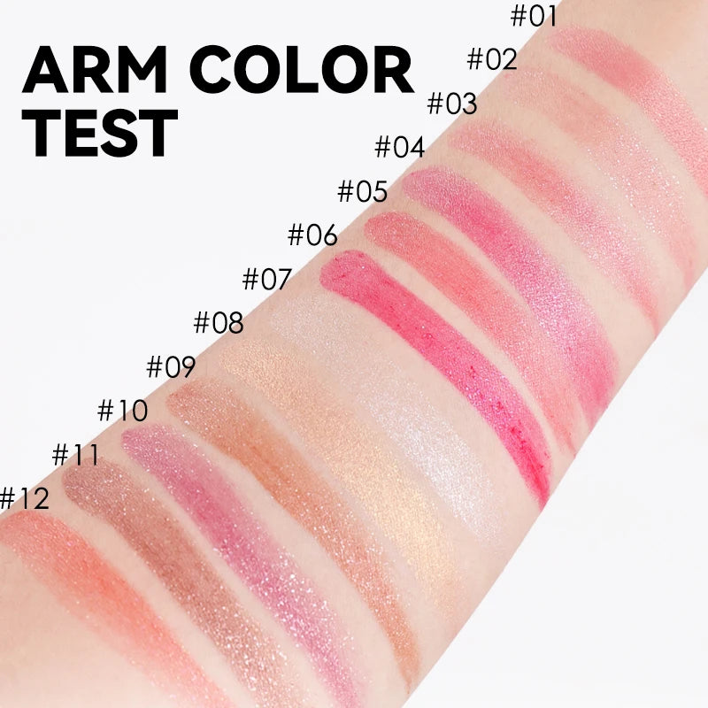 Waterproof Shiny Lipstick Long-lasting Retention Multiple Colors Qme