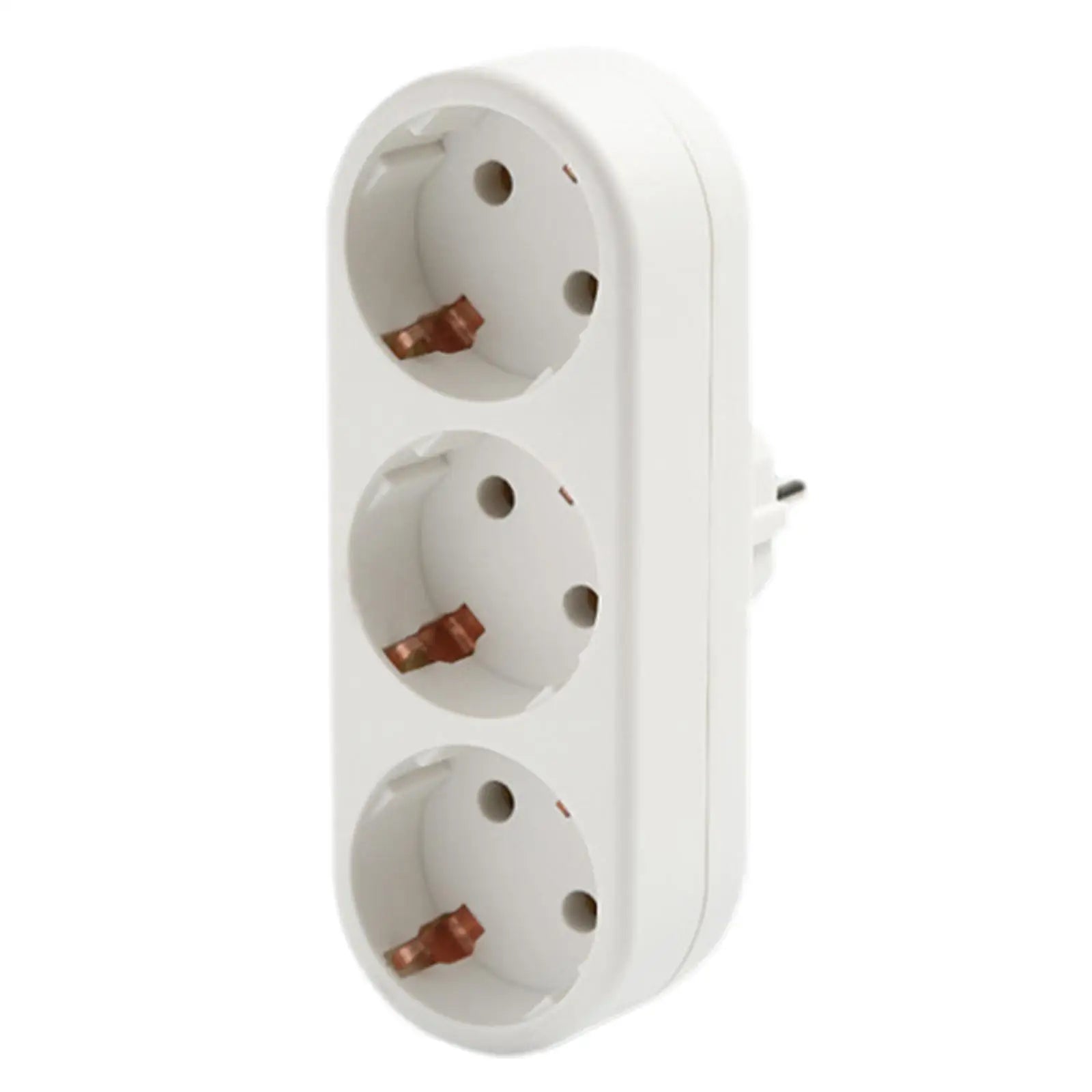 3 Grids Universal EU German Standard Conversion Plug One To Three Conversion Socket Travel Conversion Power Plug Socket Qme
