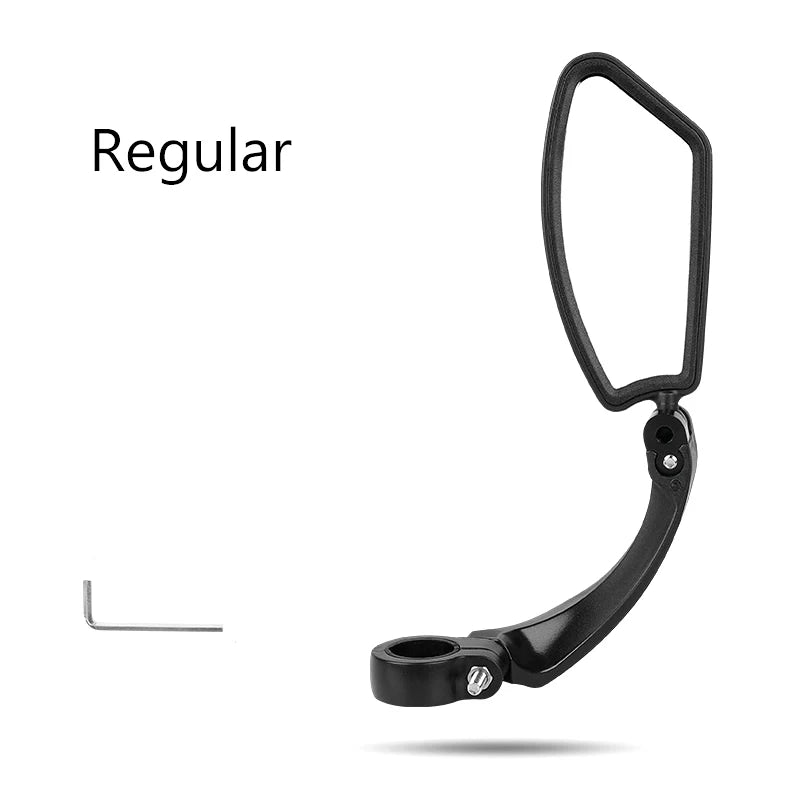 HD Lens Bicycle Rearview Mirror 360 Rotatable Mountain Bike Widened Qme D