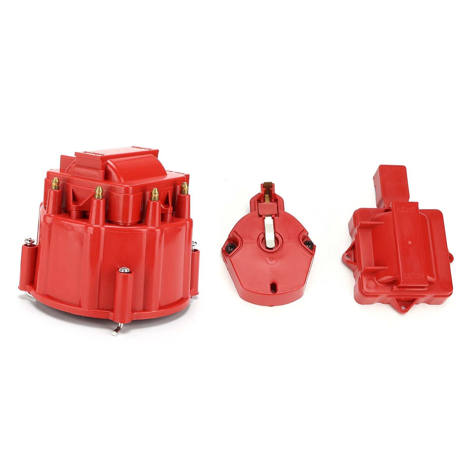 Car Distributor Cap with Coil Rotor Auto Accessories For Chevy V8 265 283 307 327 350 383 396 400 402 427 454 472 502 Engines Qme