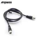 BNC Female To Male Adapter Cable For CCTV Camera BNC Connector Extension Coaxial Line Camera Accessories 3M Qme 3M