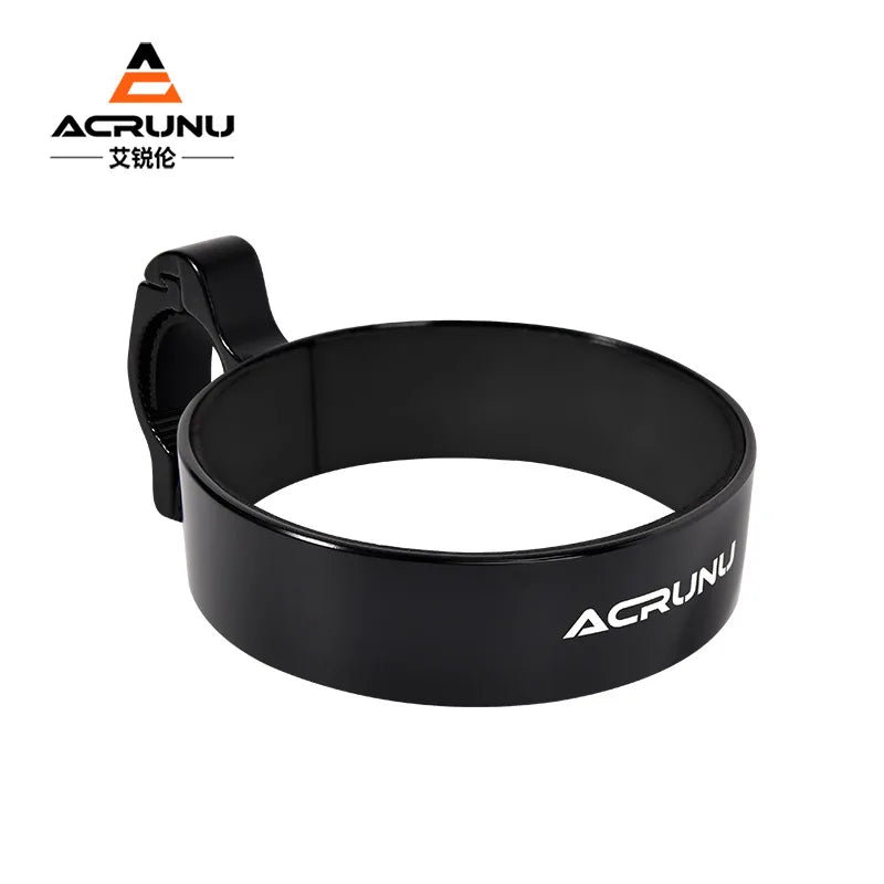 Bicycle Aluminum Alloy Kettle Cradle Electric Motorcycle Coffee Cup Qme black