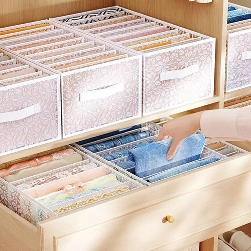 1 Household Dormitory Wardrobe Drawer Shirt Large Storage Compartment Qme